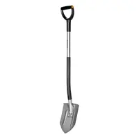 Земеделска лопата Fiskars с дръжка  заострена, 1250 мм
