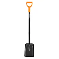 Строителна лопата Fiskars с дръжка  права, 1270 мм