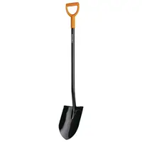 Земеделска лопата Fiskars с дръжка  заострена, 1170 мм