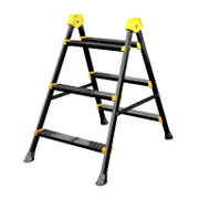 Стълба метална Eurostep двустранна домакинска  2x3 бр., 150 кг, 0.75 м, Lepus - product - 108 KRZ 115