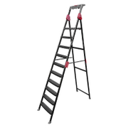 Стълба метална Eurostep двустранна домакинска  1x10 бр., 200 кг, 1.18 м, Mensa Plus - product - 108 KRZ 113