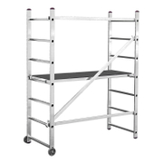 Скеле алуминиево Krause подвижно с колела  150 кг, 2 м, 1.5x0.6 м, Corda - product - 108 MIP 014