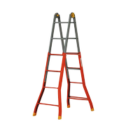 Стълба алуминиева Gierre едностранна домакинска  1.92/3.76 м, 100 кг, PEPPina A0040 - product - 108 MIP 045