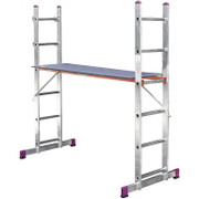 Стълба алуминиева Krause тип скеле  2x6 бр., 150 кг, 2.77 м, Corda - product - 108 MIP 057