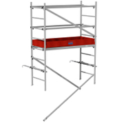 Скеле алуминиево Krause без колела  150 кг, 2 м, 1.5x0.6 м, ClimTec 2 - product - 108 MIP 085