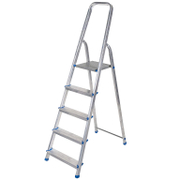 Стълба алуминиева Drabest едностранна домакинска  1x5 бр., 125 кг, 1.68 м, ALD - product - 108 MIP 125