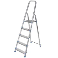 Стълба алуминиева Drabest едностранна домакинска  1x5 бр., 125 кг, 2.97 м, ALD