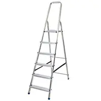 Стълба алуминиева Drabest едностранна домакинска  1x6 бр., 125 кг, 3.19 м, ALD