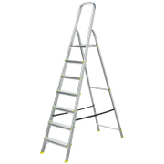 Стълба алуминиева Drabest едностранна домакинска  1x7 бр., 125 кг, 2.15 м, ALD - product - 108 MIP 127