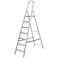 Стълба алуминиева Drabest едностранна домакинска  1x7 бр., 125 кг, 3.4 м, ALD