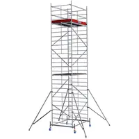 Скеле алуминиево Krause подвижно с колела  6.3 м, 2х0.6 м, 200 кг/м2, ProTec XXL