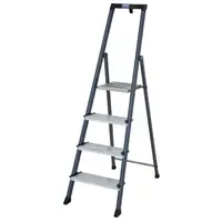 Стълба алуминиева Krause едностранна домакинска  1x4 бр., 150 кг, 2.85 м, SePRO S