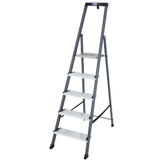 Стълба алуминиева Krause едностранна домакинска  1x5 бр., 150 кг, 3.05 м, SePRO S