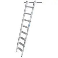 Стълба алуминиева Krause еднораменна професионална  1x8 бр., 150 кг, 3.15 м, Stabilo Professional