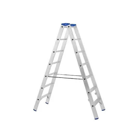Стълба алуминиева STS двустранна домакинска  2x7 бр., 150 кг, 3.2 м, A04ANP/175