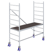 Скеле алуминиево Krause подвижно с колела  200 кг, 2.3 м, 2х0.75 м, Stabilo 10 - product - 108 MIP 246