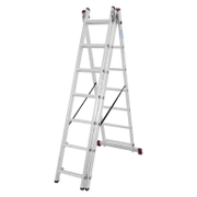 Стълба алуминиева Krause трираменна професионална  3x6 бр., 3.65 м, 150 кг, Corda - product - 108 MIP 301