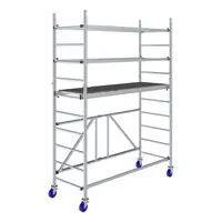 Скеле алуминиево Krause подвижно с колела  3.6 м, 2x0.6 м, 200 кг/м2, ProTec XS ECO