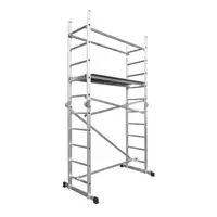 Стълба алуминиева Drabest тип скеле  2x11 бр., 150 кг, 4 м, Ikar