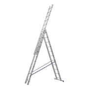 Стълба алуминиева STS трираменна професионална  3x13 бр., 150 кг, 3.72 м - product - 108 MIT 242