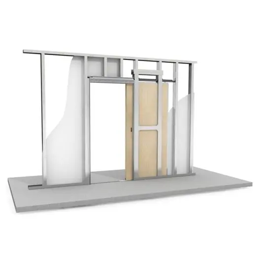 Система Knauf за плъзгащи се врати за вграждане 2125x2700 мм, Pocket Kit Uberhoch