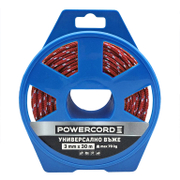 Въже синтетично Powercord от полипропилен плетено  ф 3 мм, 40 м, 70 кг, червено - product - 110 KNK 270