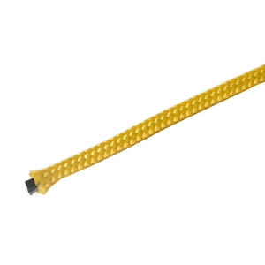 Въже QD Rigging China синтетично  ф 3 мм, 175 кг, жълто