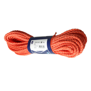 Въже Vormann синтетично плетено 3 жила, ф 6 мм, 560 кг, оранжево