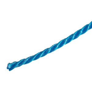 Въже Vormann синтетично плетено 3 жила, ф 6 мм, 560 кг, синьо