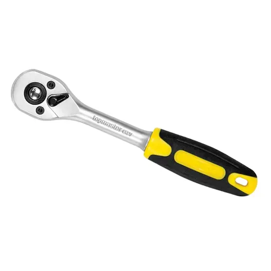 Тресчотка Topmaster реверсивна, с палец  3/8", 210 мм