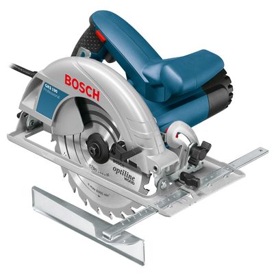 Ръчен циркуляр Bosch електрически   1400 W, ф 190 мм, 5500 об./мин, GKS 190