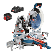 Акумулаторен настолен циркуляр Bosch потапящ с герунг  с 2 батерии и зарядно, 18 V, 12 Ah, ф 305 мм, 2550-4000 об./мин, GCM18V-305 GDC - product - 112 BSH 206