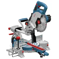 Акумулаторен настолен циркуляр Bosch потапящ с герунг  без батерия и зарядно, 18 V, ф 216 мм, 4600 об./мин, GCM 18V-216