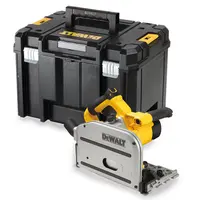 Електрически ръчен циркуляр DeWALT  1300 W, ф 165 мм, 1750-4000 об./мин, DWS520KT