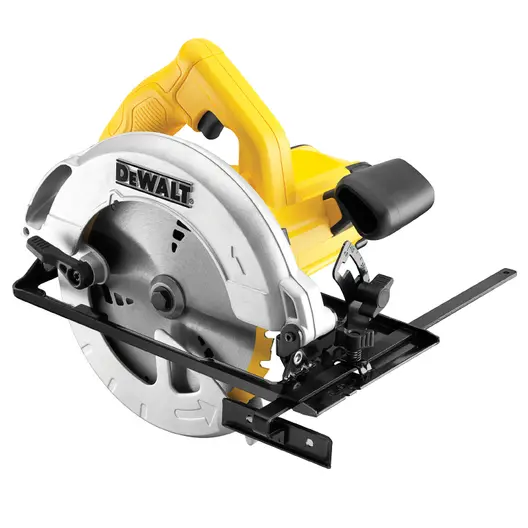 Електрически ръчен циркуляр DeWALT  1350 W, ф 184 мм, 5500 об./мин, DWE560К