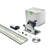 Ръчен потапящ се циркуляр Festool акумулаторен  без батерия и зарядно, 18 V, ф 160 мм, 3500-5200 об./мин, TSC 55 KSEB-Basic-FS - product - 112 FST 250