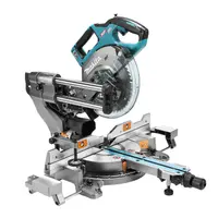 Акумулаторен настолен циркуляр Makita потапящ с герунг  без батерия и зарядно, 40 V, 216 мм, 4800 об./мин, LS002GZ01