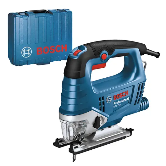 Електрически прободен трион зеге Bosch с плавно регулиране  520 W, 800-3200 хода/мин, 20 мм, GST 750