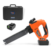 Трион Edma за изолационни материали  с 2 батерии и зарядно, 18 V, 4 Ah, 2800 хода/мин, Woolcut - product - 114 EDM 197