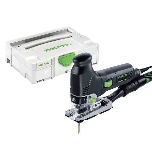 Електрически прободен трион зеге Festool с плавно регулиране  720 W, 1000-2900 хода/мин, 27 мм, PS 300 EQ-Plus