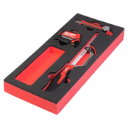 Трион ръчен ножовка Milwaukee комплект с ролетка и макетен нож  3 бр. - product - 116 MLA 172