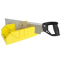 Герунг кутия Stanley пластмасова комплект с трион  280х96х57 мм, 22.5°, 45°, 90 °, 1-19-800