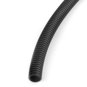 Тръба Dietzel електроизолационна PVC-U гофрирана с UV защита 8.5 мм, 11.4 мм, черна, MFXE - product - 117 DTZ 107