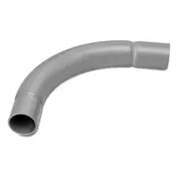 Коляно Dietzel PVC-U за тръби  ф 16 мм, сиво, SB