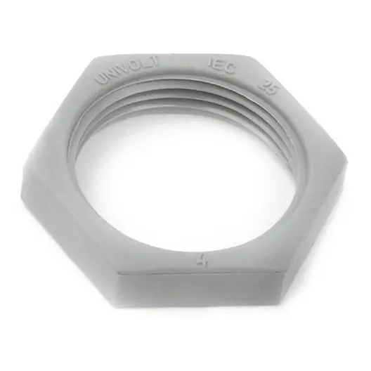 Гайка Dietzel PVC за гофрирани тръби  DN 25, M25x1.5, сива, SLN