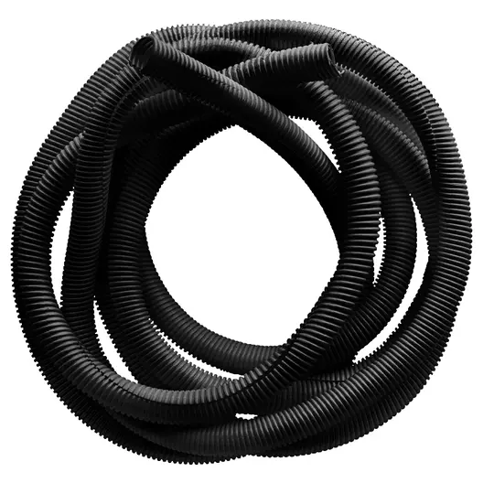 Тръба Gofra електроизолационна HDPE гофрирана  ф 16 мм, черен, KDN 320N