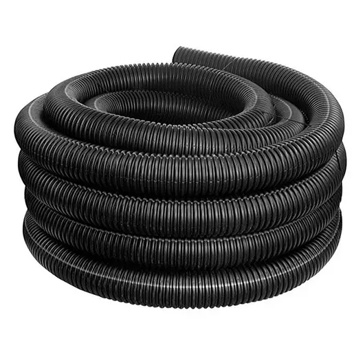 Тръба HDPE Pestan дренажна двупластова на руло 110 мм