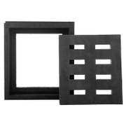 Решетка Polyquartz за дъждоприемна шахта от полимербетон с основа 60x400x450 мм, 125 kN - product - 118 BPL 280