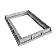 Рамка Polyplastic за ревизионна шахта от полимербетон  80x600x900 мм, 125 kN - product - 118 BPL 373