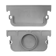 Тапа за отводнителен канал Devorex от PP с извод за отводняване  30x100 мм, ф 40 мм, Xdrain - product - 118 DVR 276